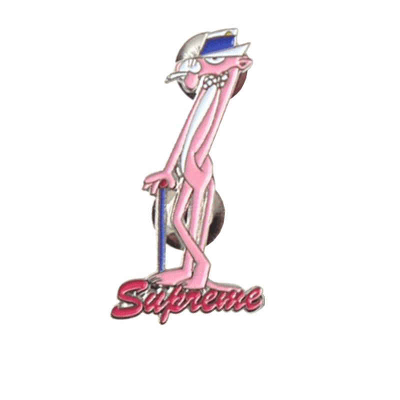 Supreme Pink Panther Pin Silver