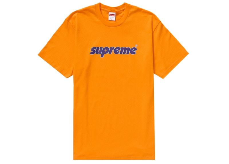 Supreme Pinline Tee Orange