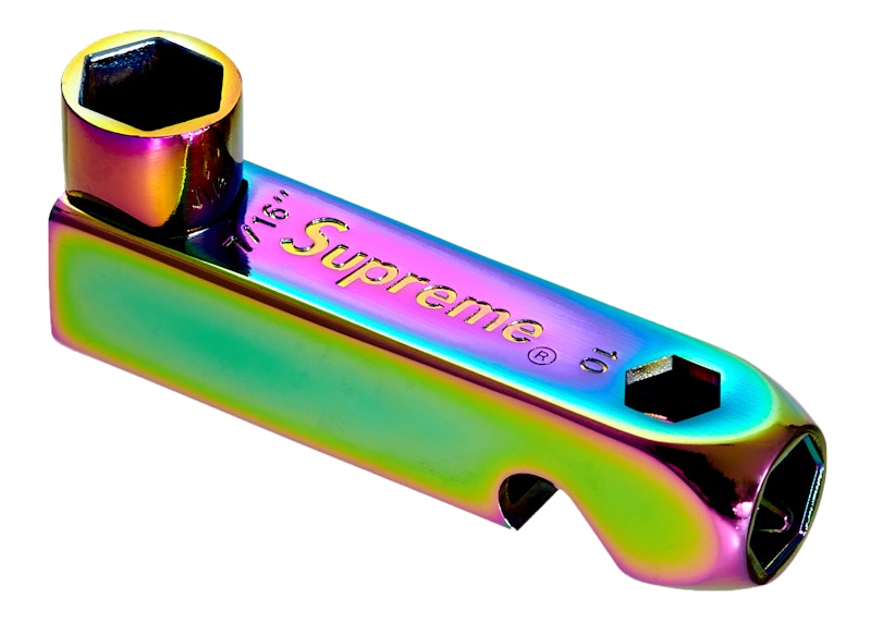 Supreme Pipe Skate Key Iridescent