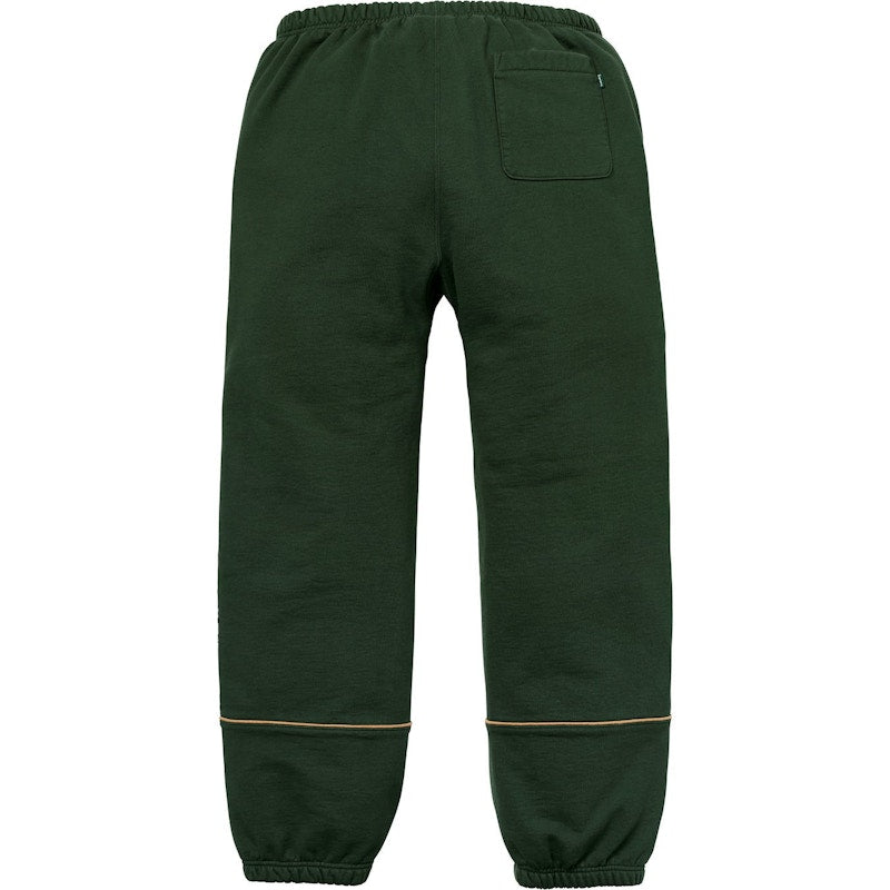 Supreme Piping Sweatpant Dark Green