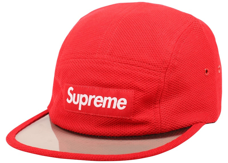 Supreme Pique Angler Camp Cap Red