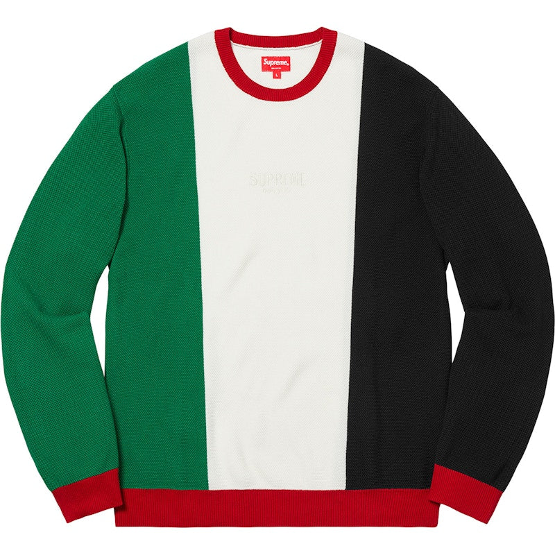 Supreme Pique Crewneck (FW18) Multi