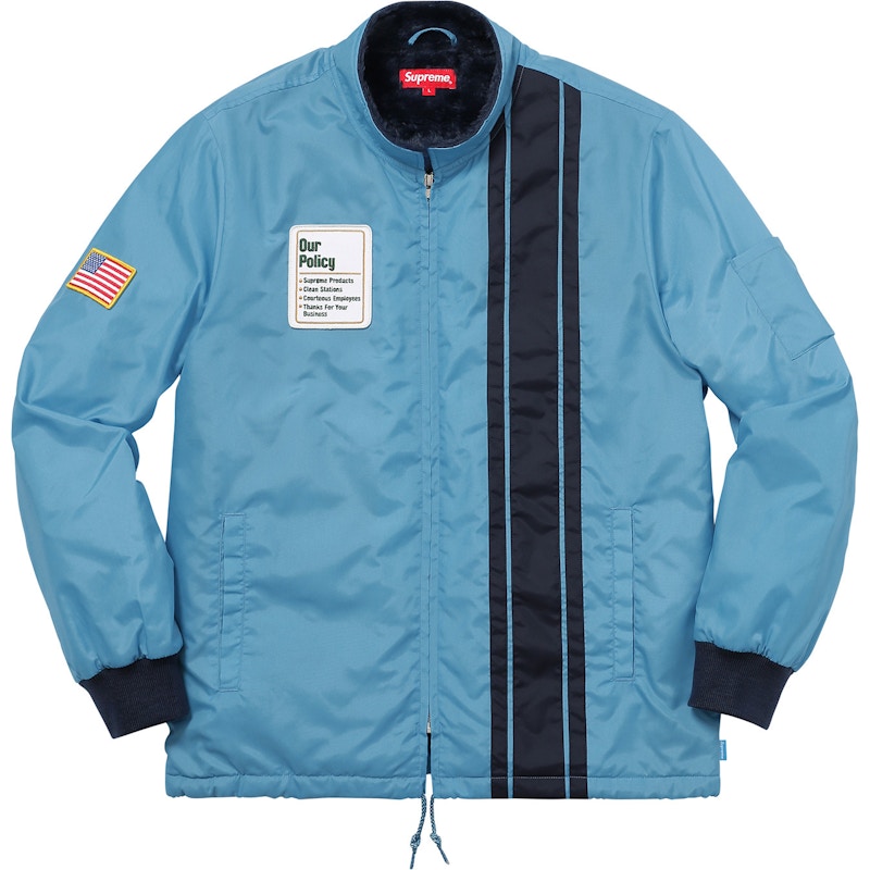 Supreme Pit Crew Jacket Light Blue