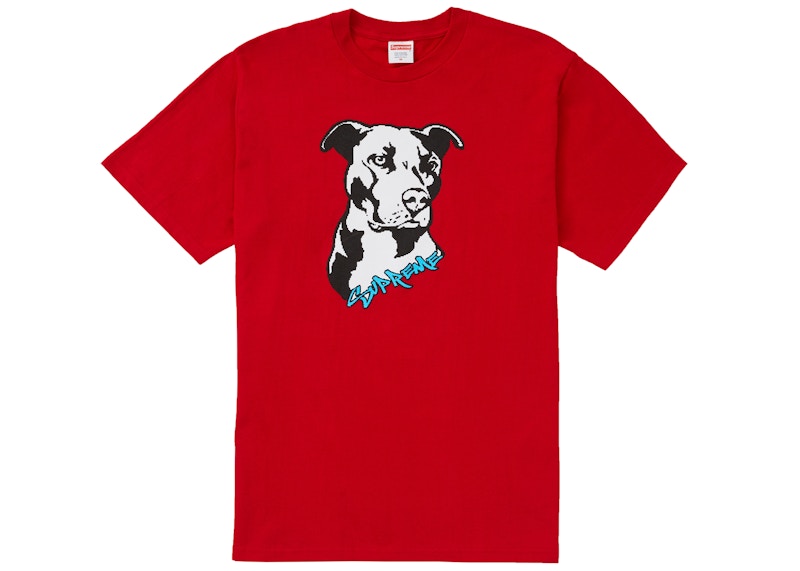 Supreme Pitbull Tee Red