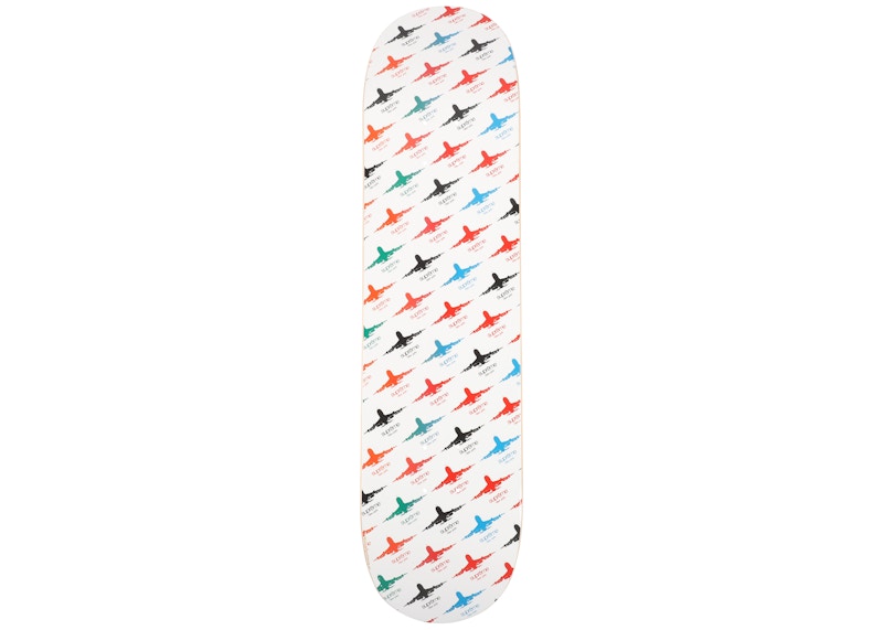 Supreme Planes Logo Skateboard Deck Multi