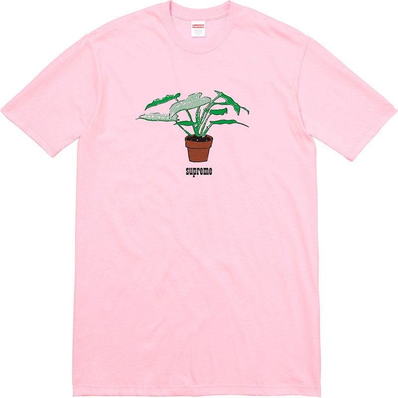 Supreme Plant Tee Light Pink