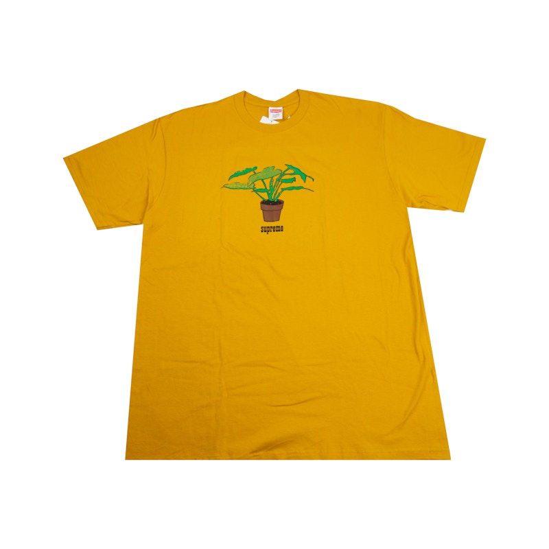 Supreme Plant Tee Mustard