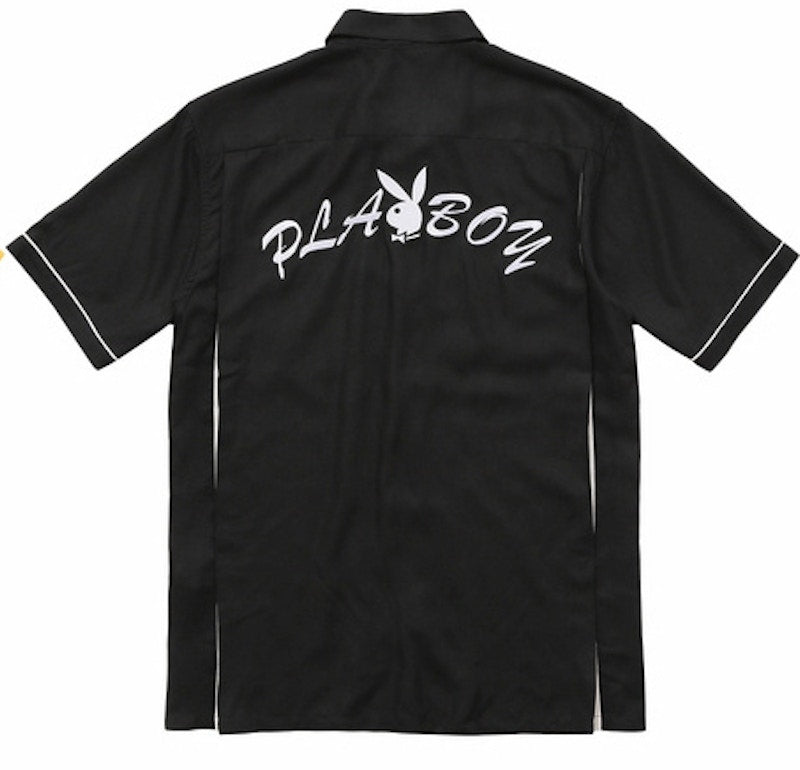 Supreme Playboy Bowling Shirt Black