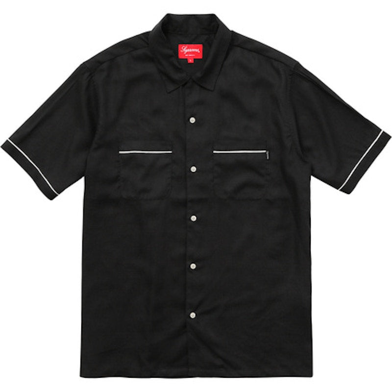 Supreme Playboy Bowling Shirt Black