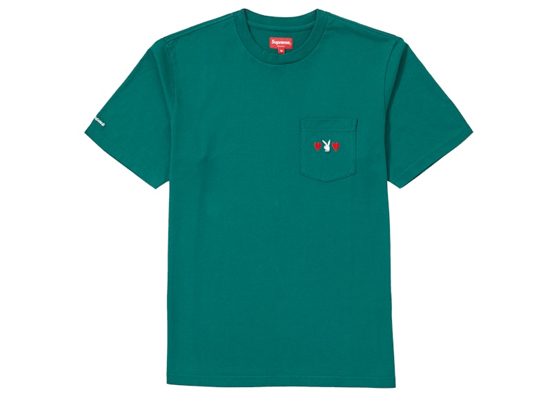 Supreme Playboy Pocket Tee Green