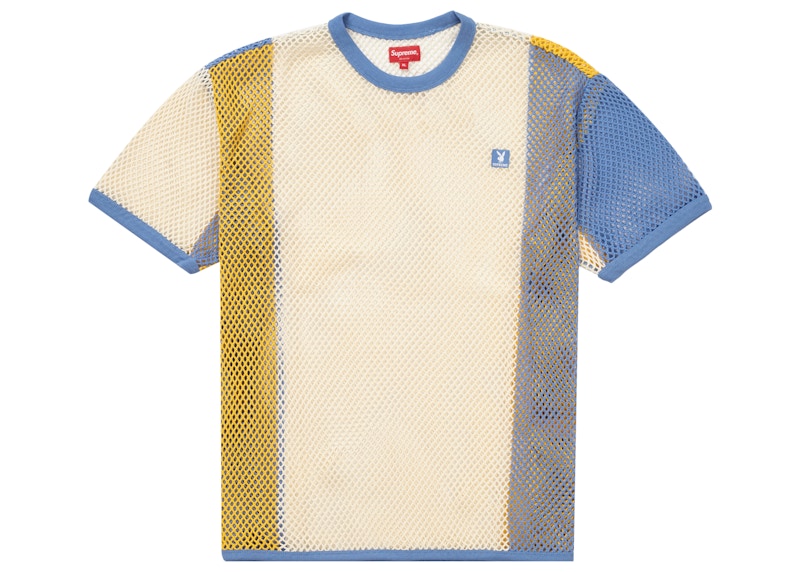 Supreme Playboy String S/S Top Light Blue Multi