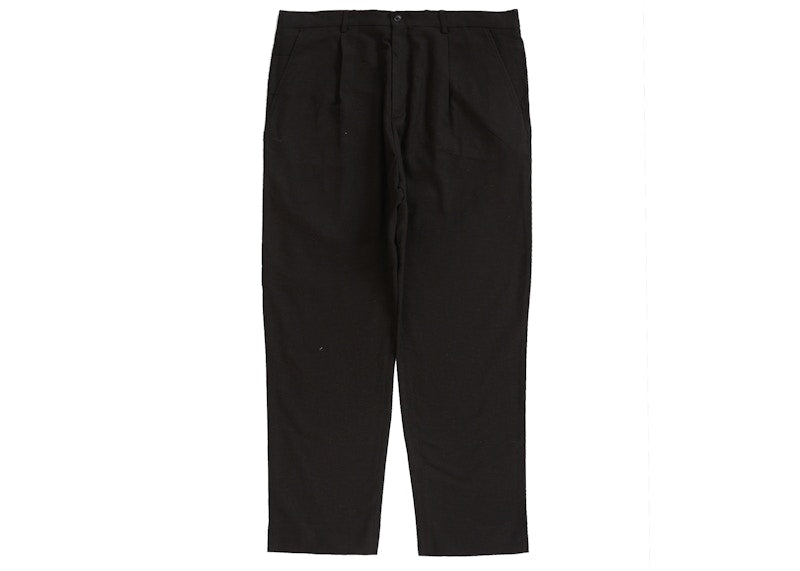 Supreme Pleated Trouser Black