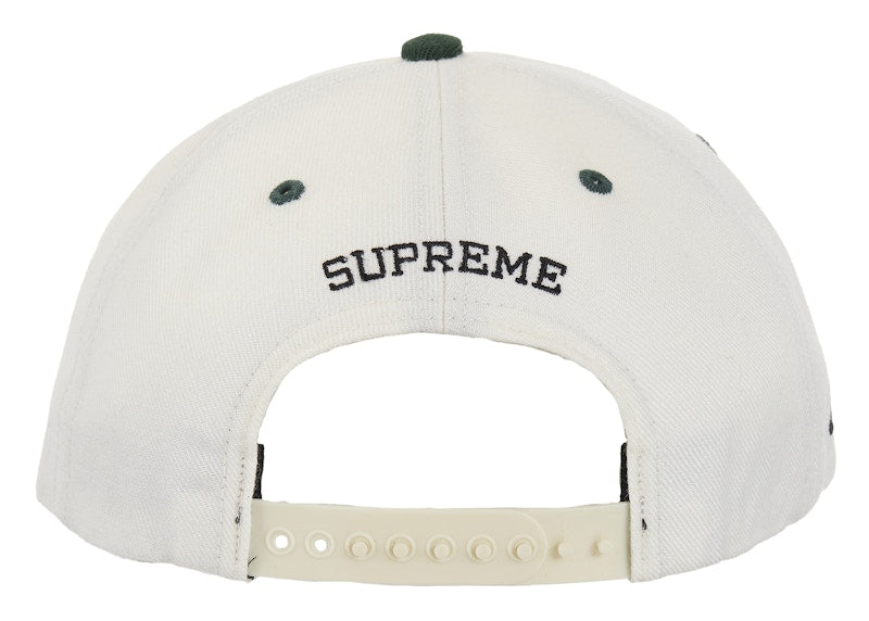 Supreme Pledge Allegiance 6-Panel Cap (FW25) White