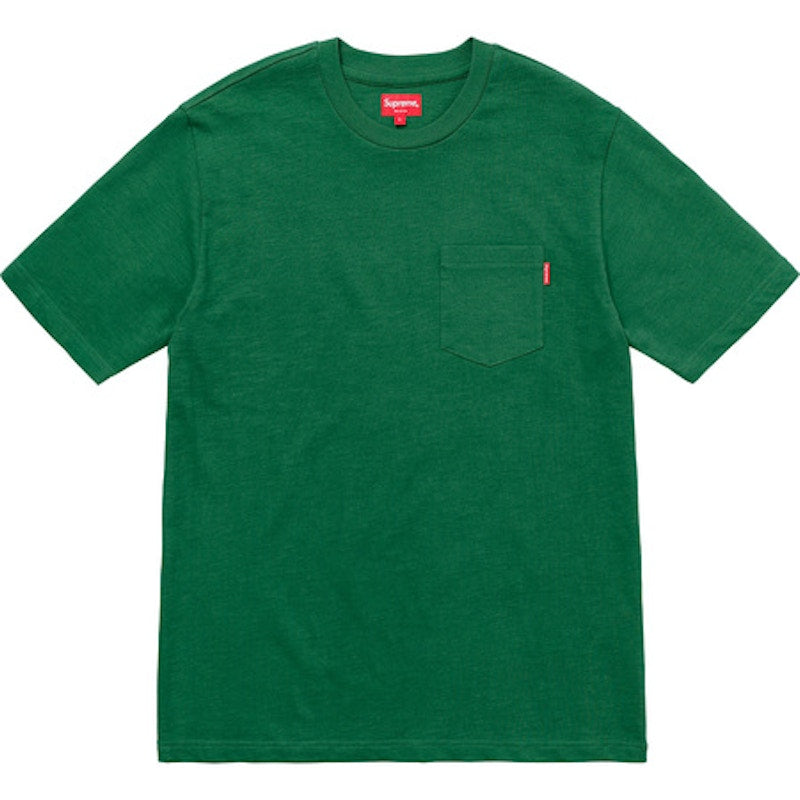 Supreme Pocket Tee (SS18) Kelly Green