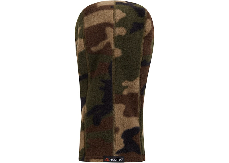 Supreme Polartec Brim Balaclava Woodland Camo