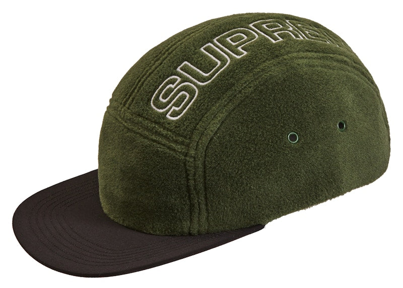 Supreme Polartec Camp Cap Dark Green