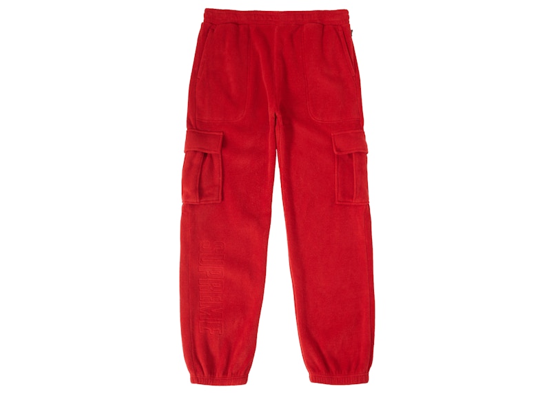 Supreme Polartec Cargo Pant Red