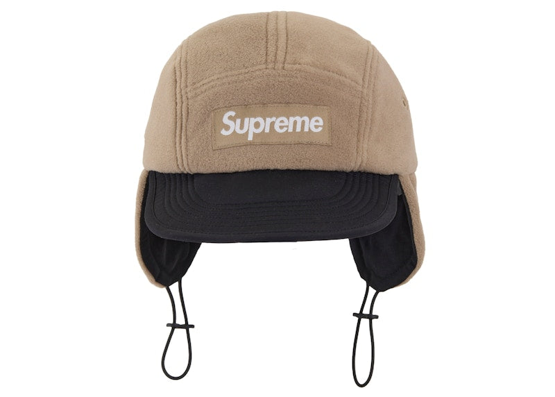 Supreme Polartec Earflap Camp Cap (FW24) Taupe