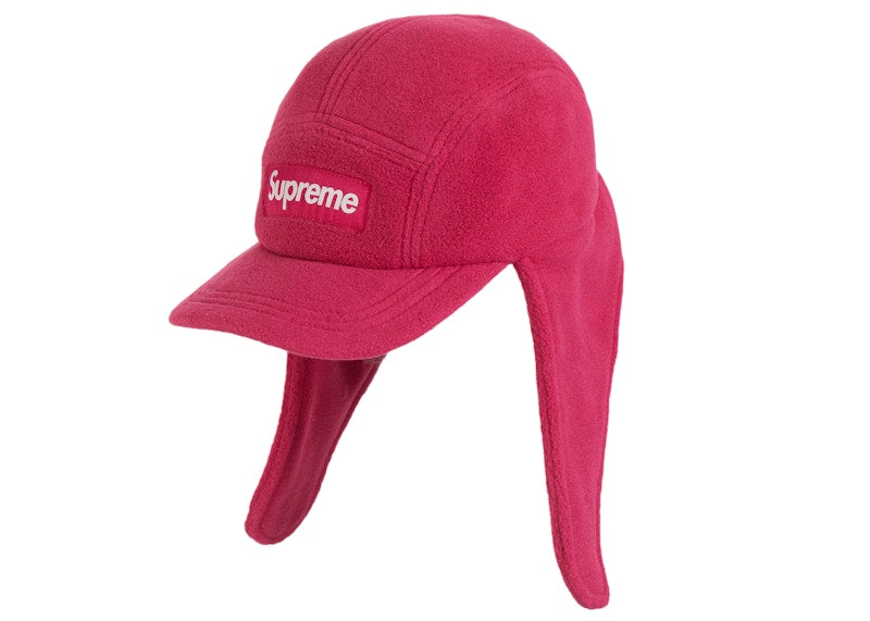 Supreme Polartec Earflap Camp Cap Magenta