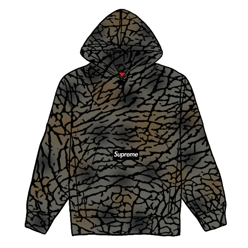 Supreme Polartec Hooded Sweatshirt (FW20) Olive Treebark Camo