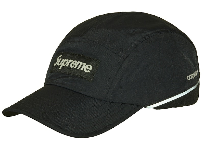 Supreme Polartec Lined Packable Earflap Camp Cap Black