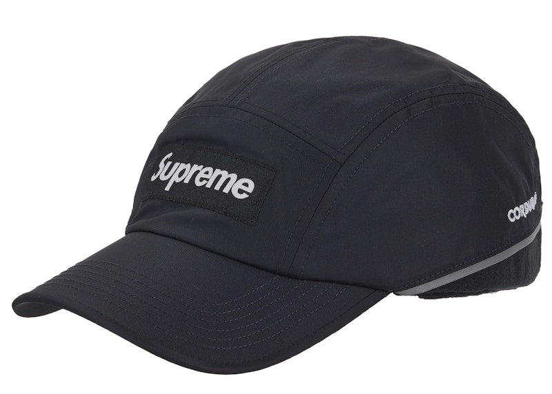 Supreme Polartec Lined Packable Earflap Camp Cap Black
