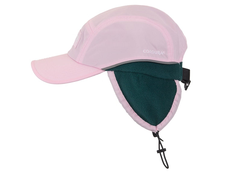 Supreme Polartec Lined Packable Earflap Camp Cap Pink