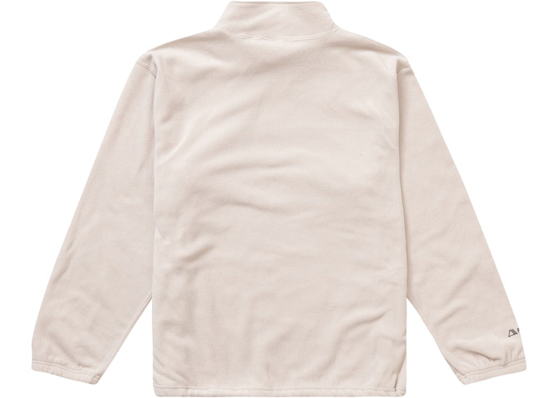 Supreme Polartec Mock Neck Pullover Stone