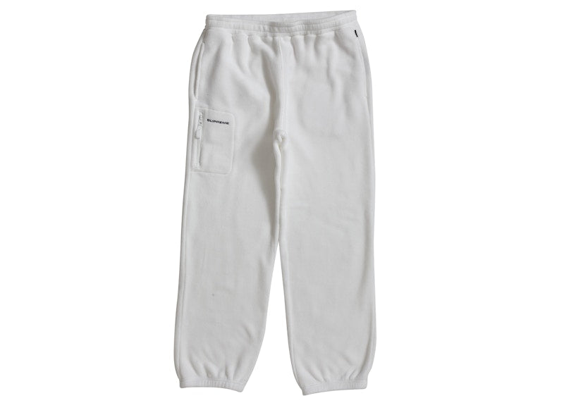 Supreme Polartec Pant White
