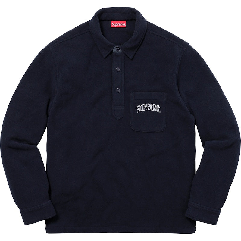 Supreme Polartec Pullover Shirt Navy