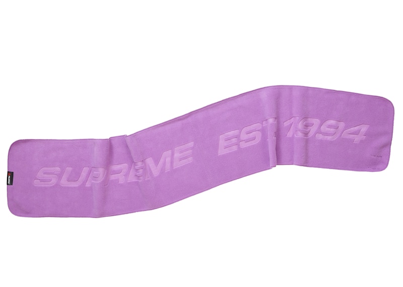 Supreme Polartec Scarf (FW19) Purple
