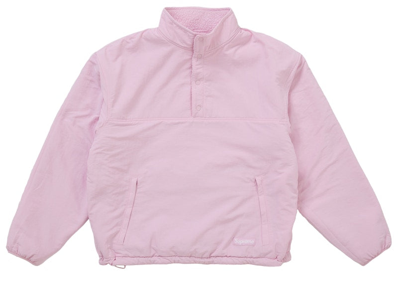 Supreme Polartec Shearling Reversible Pullover (FW25) Pink
