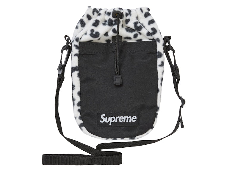 Supreme Polartec Sling Bag Leopard