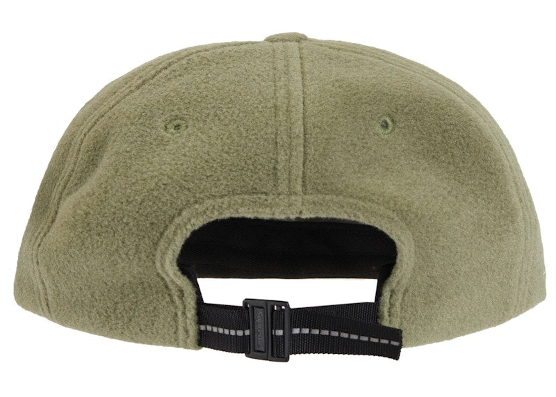 Supreme Polartec Small Box 6-Panel Olive