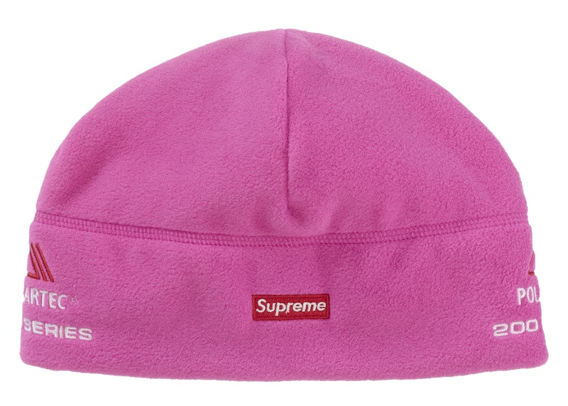 Supreme Polartec Sport Beanie (FW25) Pink