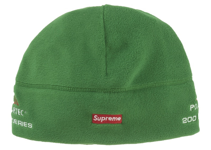 Supreme Polartec Sport Beanie Green