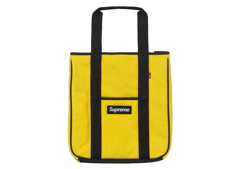 Supreme Polartec Tote Yellow
