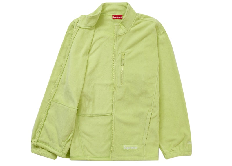 Supreme Polartec Zip Jacket Lime