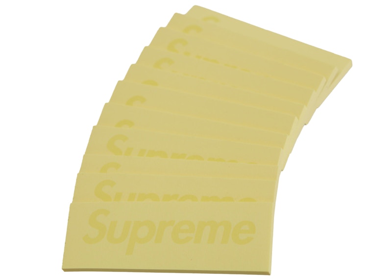 Supreme Post-its 500MC Yellow
