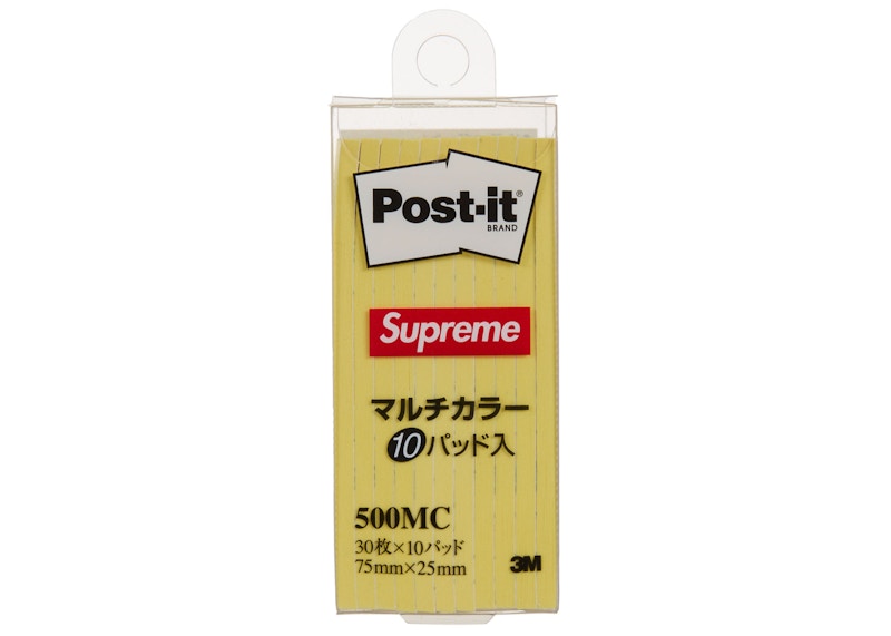 Supreme Post-its 500MC Yellow
