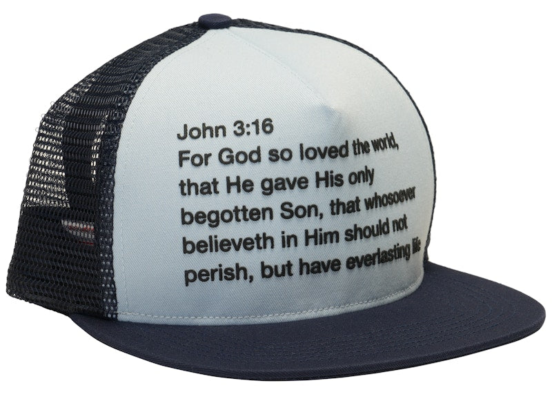 Supreme Preach Mesh Back 5-Panel Navy