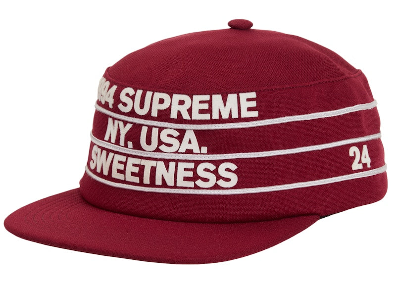 Supreme Pro Bowl Pillbox Hat Cardinal