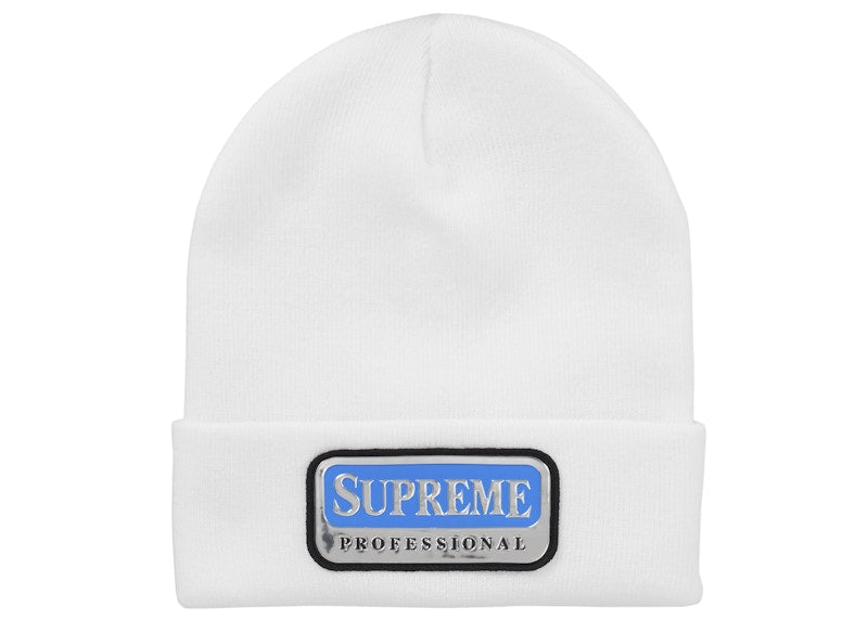 Supreme Professional Beanie White