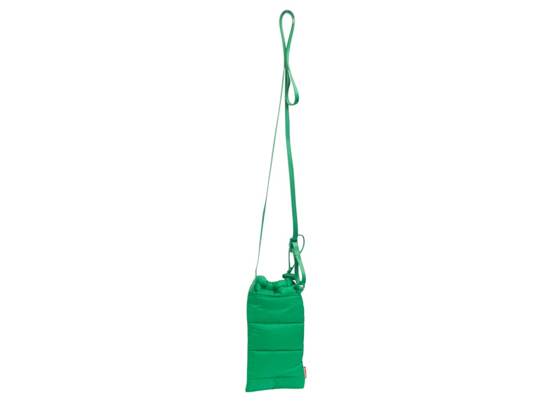 Supreme Puffer Neck Pouch Green