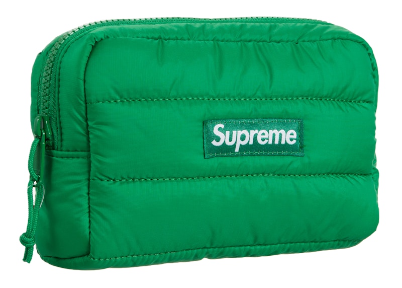 Supreme Puffer Pouch Green
