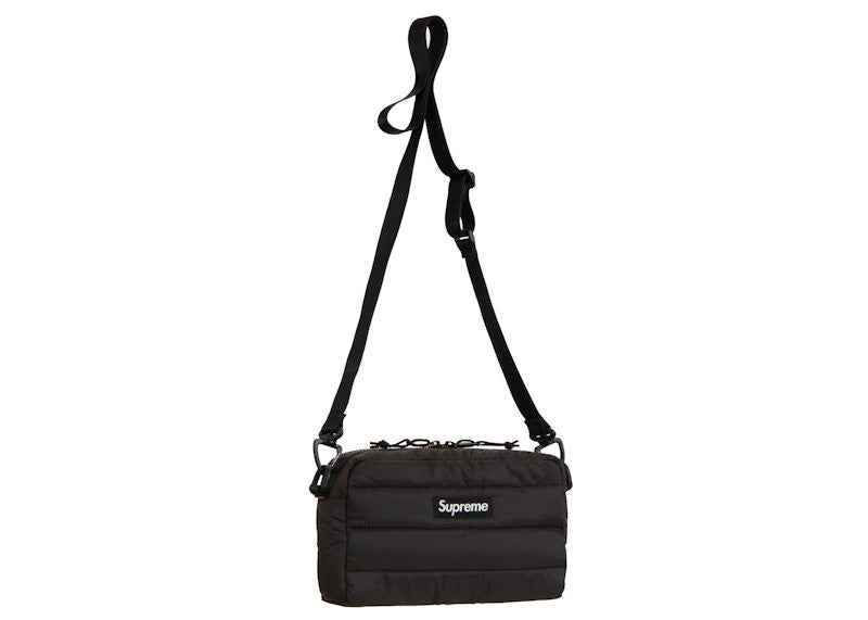 Supreme Puffer Side Bag Black