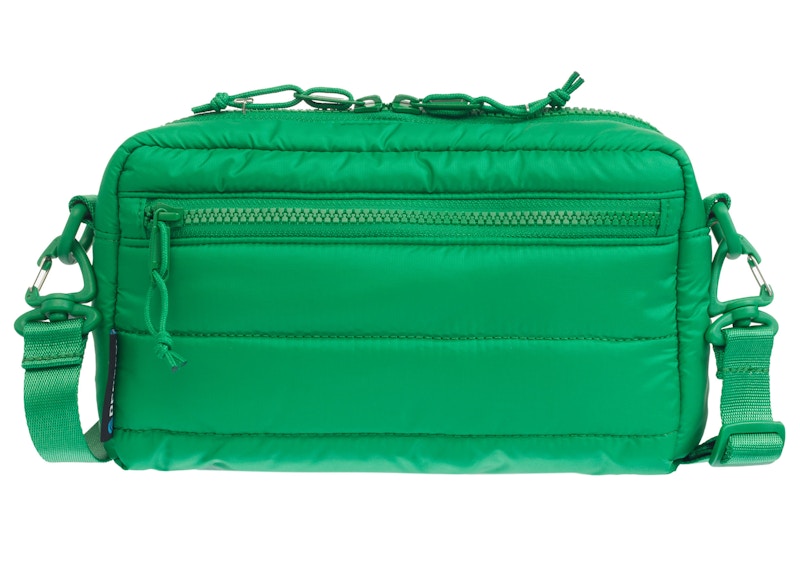 Supreme Puffer Side Bag Green