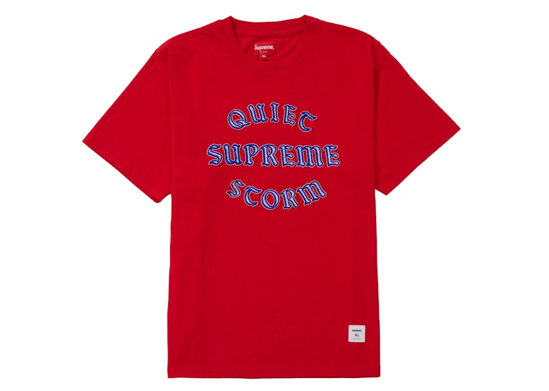 Supreme Quiet Storm S/S Tee Red