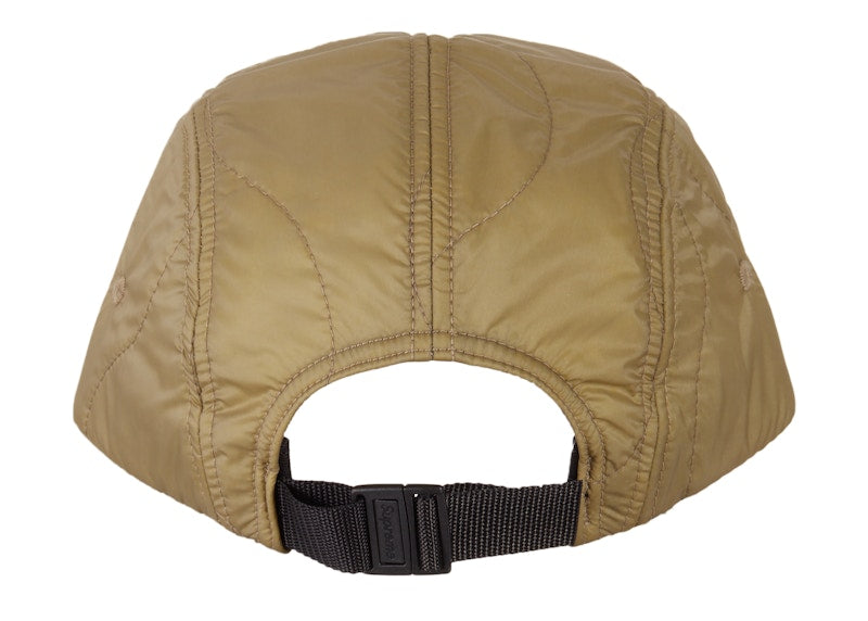 Supreme Quilted Liner Camp Cap Gold