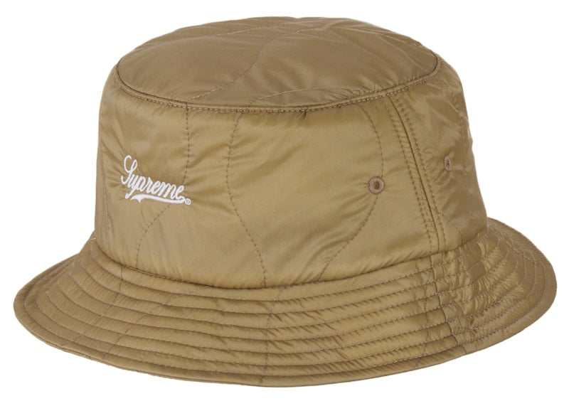 Supreme Quilted Liner Crusher Gold
